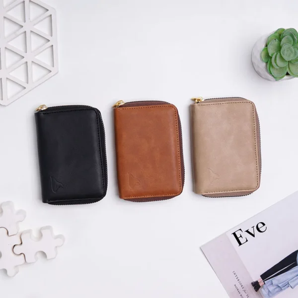 Foxsories - Dompet Uang Kartu Koin Kulit - Eve