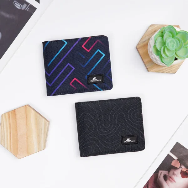 Foxsories - Dompet Motif Pria Lipat Wallet Short