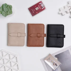 Foxsories - Dompet Kulit Kartu Mika Emas Antam 24 Slot