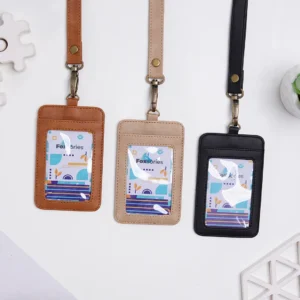 Foxsories - ID Card Holder Lanyard Name Tag Kantor - Doxa