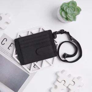 Foxsories - Dompet Leher Kartu Cardholder Hanging Wallet