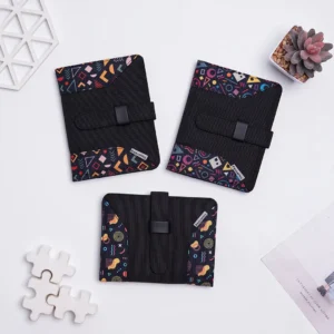 Foxsories - Dompet Kartu Mika Emas Antam 40 Slot - Noir