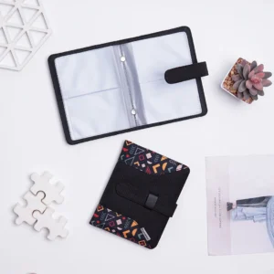Foxsories - Dompet Kartu Mika Emas Antam 40 Slot - Noir