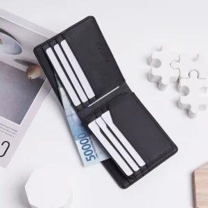 Foxsories - Dompet Kulit Pria Lipat Wallet Short Leather