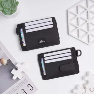Foxsories - Dompet Leher Kartu Cardholder Hanging Wallet