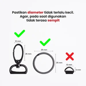 Foxsories - Tali Lanyard Kuat 5 Warna Adjustable