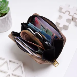 Foxsories - Dompet Uang Kartu Koin Kulit - Eve