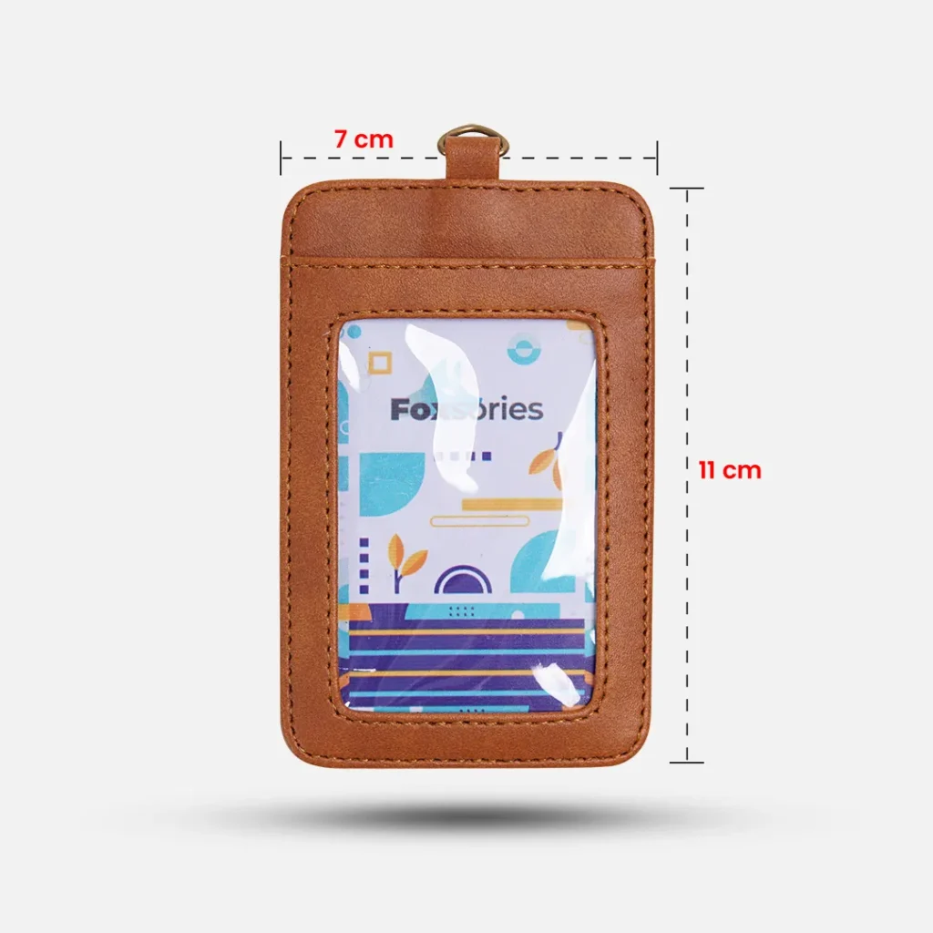 Foxsories - ID Card Holder Lanyard Name Tag Kantor - Doxa — Size Chart