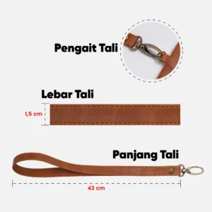 Foxsories - ID Card Holder Lanyard Name Tag Kantor - Doxa