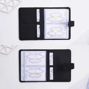 Foxsories - Dompet Kartu Mika Emas Antam 40 Slot - Noir