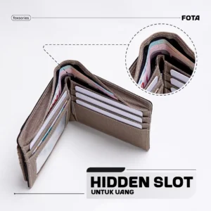 Foxsories - Dompet Kartu Lipat Uang - Fota