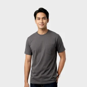 Foxsories - Heavyweight Tshirt Kaos Polos Pocket Reguler Fit 20s
