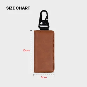 Foxsories - Dompet STNK Gantungan Kunci Kendaraan Lipat Magnet - G-NEC