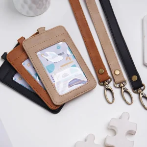 Foxsories - ID Card Holder Lanyard Name Tag Kantor - Doxa