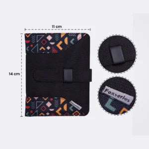 Foxsories - Dompet Kartu Mika Emas Antam 40 Slot - Noir