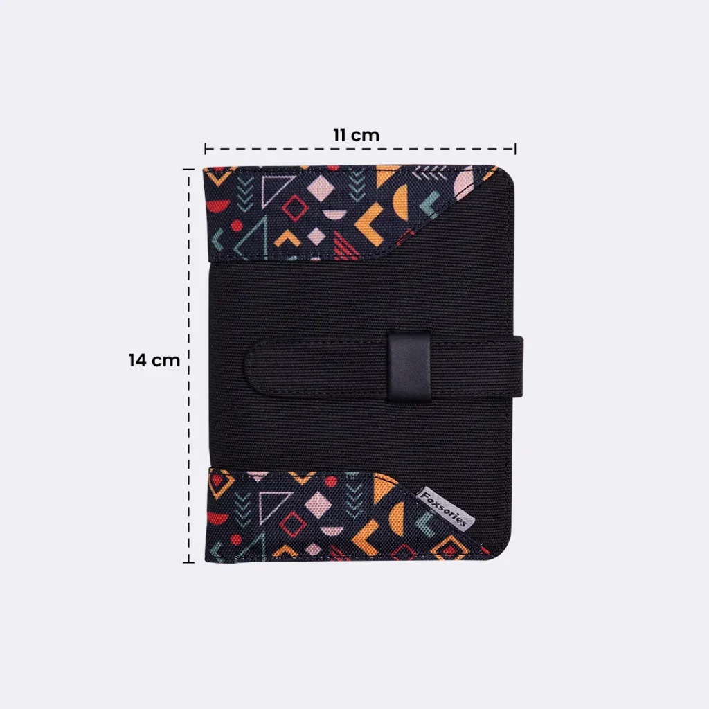 Foxsories - Dompet Kartu Mika Emas Antam 40 Slot - Noir — Size Chart