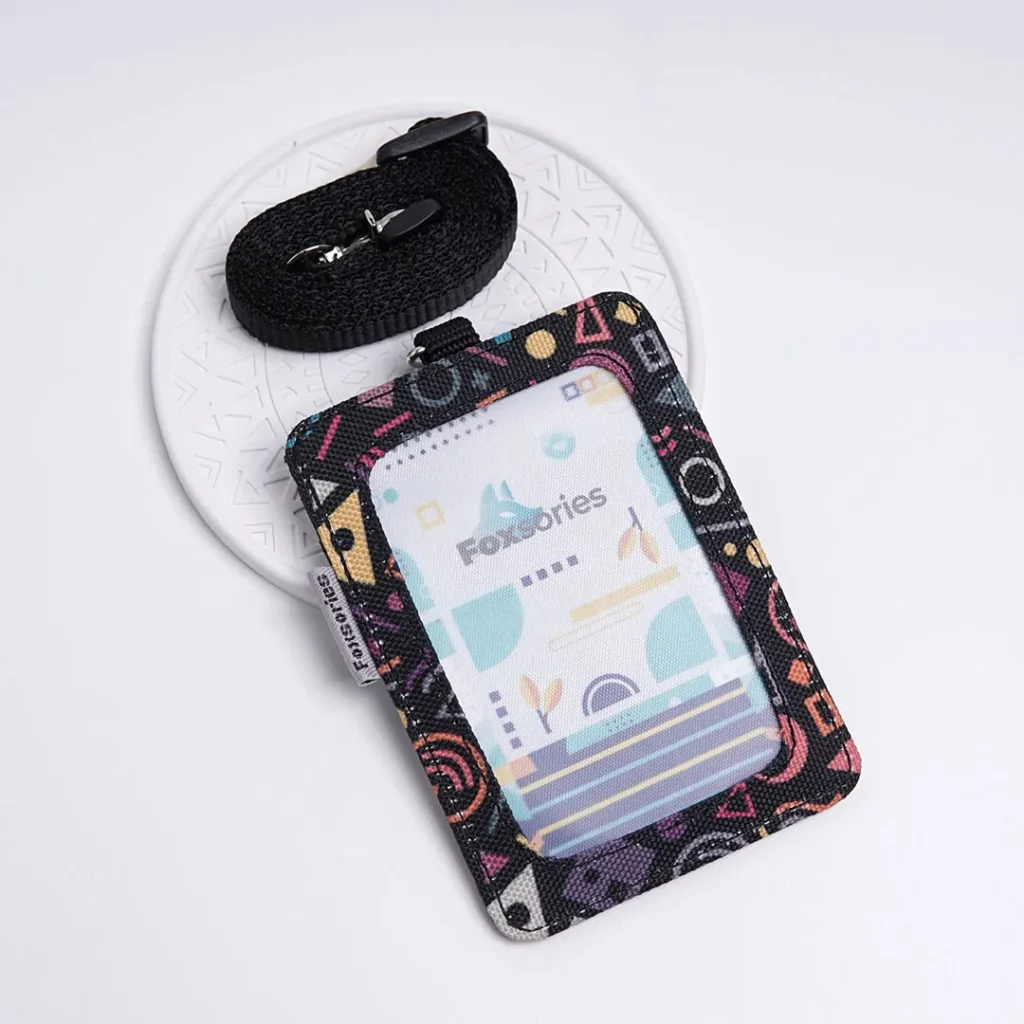 Foxsories - Gantungan ID Card Name Tag Holder — Size Chart