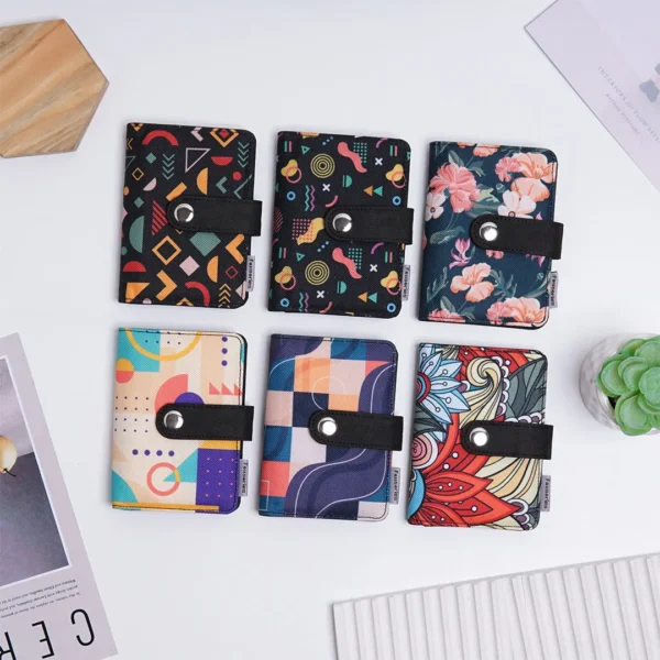 Foxsories - Dompet Kartu Mika 24 Slot Motif