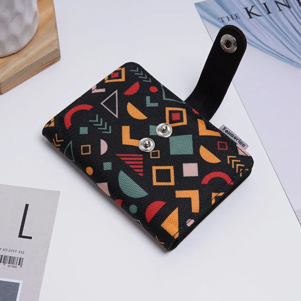 Foxsories - Dompet Kartu Mika 24 Slot Motif — Size Chart