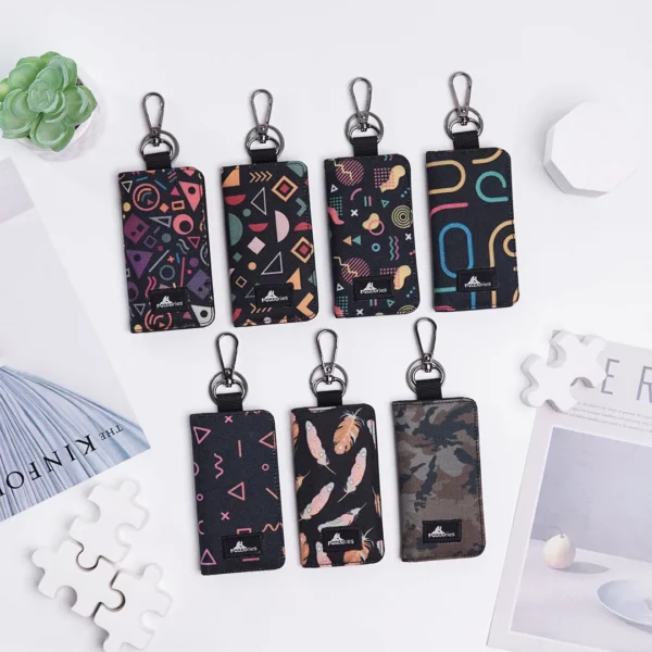 Foxsories - Gantungan Kunci Dompet Stnk Motif Motor Dan Mobil