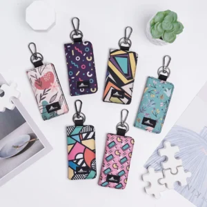 Foxsories - Gantungan Kunci Dompet Stnk Motif Motor Dan Mobil