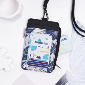 Foxsories - ID Card Name Tag Zipper Motif 5 Slot