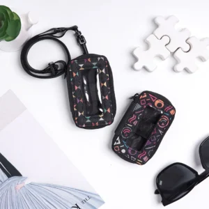 Foxsories - Cover Kunci Remote Lanyard Keyless Motor Mobil