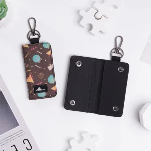 Foxsories - Gantungan Kunci Dompet Stnk Motif Motor Dan Mobil