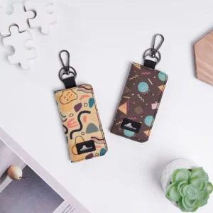Foxsories - Gantungan Kunci Dompet Stnk Motif Motor Dan Mobil