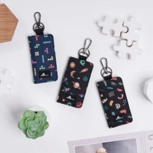 Foxsories - Gantungan Kunci Dompet Stnk Motif Motor Dan Mobil