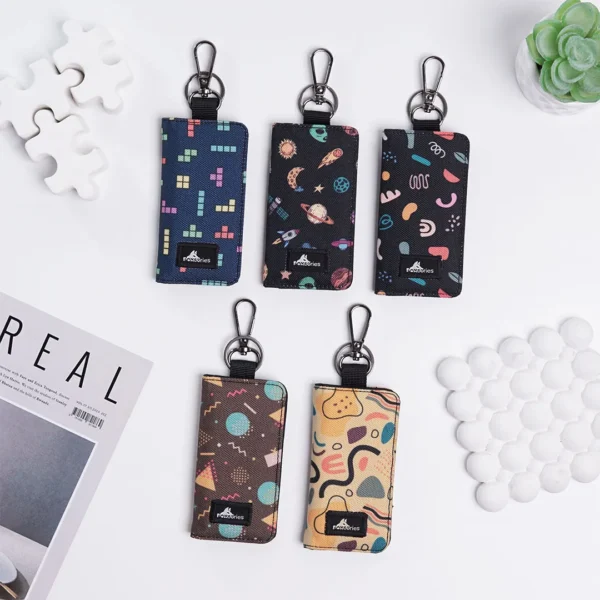 Foxsories - Gantungan Kunci Dompet Stnk Motif Motor Dan Mobil