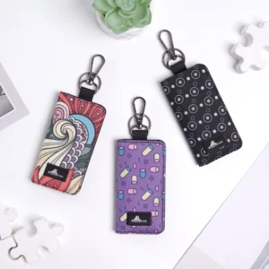 Foxsories - Gantungan Kunci Dompet Stnk Motif Motor Dan Mobil