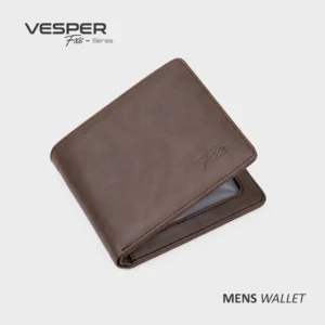 Foxsories Dompet Lipat Pria Vesper Kulit Sintetis Wallet Minimalis