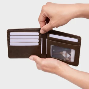 Foxsories Dompet Lipat Pria Vesper Kulit Sintetis Wallet Minimalis