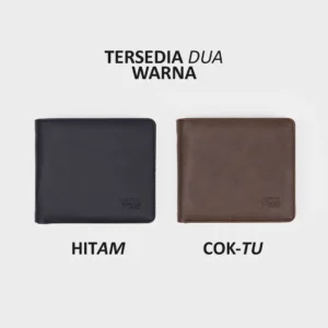 Foxsories Dompet Lipat Pria Vesper Kulit Sintetis Wallet Minimalis